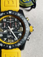 Breitling Endurance pro OGF 44mm Black dial Yellow Rubber Strap quartz movement - Image 2