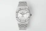 Royal Oak 15410 Frosted SS/SS White Textured Dial APSF SA3120 Super Clone