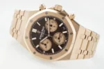 Royal Oak Chrono 26240 RG APSF Brown/RG Dial on RG Bracelet - Image 4