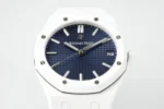 Royal Oak 41mm 15500 White Ceramic/Cer Blue Dial - Image 4
