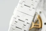 Royal Oak 41mm 15500 White Ceramic/Cer Blue Dial - Image 7