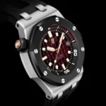 Royal Oak Offshore Diver Smoked Red Dial White Gold - Image 2