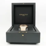 Audemars Piguet Royal Oak 41mm 15510 RG DDF 1:1 Best Edition Black Textured Dial Super Clone - Image 6