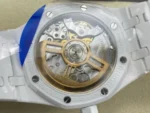 Royal Oak 15500 White Ceramic APSF 1:1 Best Edition Celebration Dial on White Ceramic Bracelet A4401 - Image 8