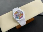Royal Oak 15500 White Ceramic APSF 1:1 Best Edition Celebration Dial on White Ceramic Bracelet A4401