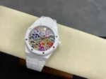 Royal Oak 15500 White Ceramic APSF 1:1 Best Edition Celebration Dial on White Ceramic Bracelet A4401 - Image 2