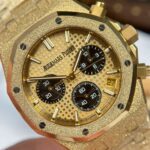 Audemars Piguet Royal Oak Chronograph Frosted Gold 26240 Yellow Dial 41mm - Image 4