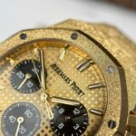 Audemars Piguet Royal Oak Chronograph Frosted Gold 26240 Yellow Dial 41mm - Image 5