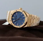 Audemars Piguet Royal Oak 41mm 15510 RG DDF 1:1 Best Edition Blue Textured Dial on RG Bracelet Super Clone - Image 3