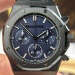 Audemars Piguet Royal Oak Chronograph 26240 Black Ceramic Charcoal Blue Dial APS 41mm - Image 6