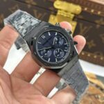 Audemars Piguet Royal Oak Chronograph 26240 Black Ceramic Charcoal Blue Dial APS 41mm - Image 7