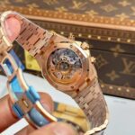 Audemars Piguet Royal Oak Chronograph Frosted Gold 26240 Blue Dial APS Factory 41mm - Image 6