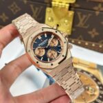 Audemars Piguet Royal Oak Chronograph Frosted Gold 26240 Blue Dial APS Factory 41mm - Image 2