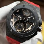 Audemars Piguet Imitation Watch Royal Oak Concept Flying Tourbillon UAE Version Red Rubber Strap 42mm - Image 4