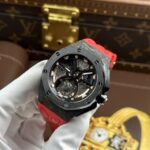 Audemars Piguet Imitation Watch Royal Oak Concept Flying Tourbillon UAE Version Red Rubber Strap 42mm - Image 3
