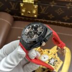 Audemars Piguet Imitation Watch Royal Oak Concept Flying Tourbillon UAE Version Red Rubber Strap 42mm - Image 2