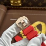 Audemars Piguet Imitation Watch Royal Oak Concept Flying Tourbillon UAE Version Red Rubber Strap 42mm - Image 7