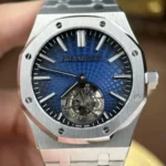 Audemars Piguet Royal Oak Selfwinding Flying Tourbillon 26530ST Smoke Blue Dial 41mm - Image 4