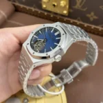 Audemars Piguet Royal Oak Selfwinding Flying Tourbillon 26530ST Smoke Blue Dial 41mm - Image 3