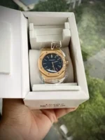 Audemars Piguet Royal Oak 15202OR Jumbo 39mm Blue Dial by ZF Factory - Image 2