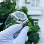 Audemars Piguet Royal Oak 15720ST 42mm IP Factory Green Dial - Image 4