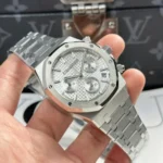 Royal Oak Chrono 26240ST 41mm SS/SS Silver Dial - Image 4