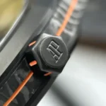 Audemars Piguet Royal Oak DiW 15500 Case Carbon Second Hand Is Orange 41mm - Image 7