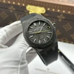 Audemars Piguet Royal Oak DiW 15500 Imitation Watch Case Carbon Second Hand Is Yellow 41mm - Image 2