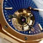 Audemars Piguet Royal Oak Tourbillon 26522OR 41mm in Rose Gold with Blue Dial - Image 5