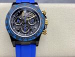 Rolex Daytona By Blaken Skeleton Dial Rubber Strap Blue 40mm
