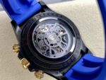 Rolex Daytona By Blaken Skeleton Dial Rubber Strap Blue 40mm - Image 7