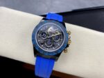 Rolex Daytona By Blaken Skeleton Dial Rubber Strap Blue 40mm - Image 5