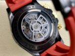 Rolex Daytona By Blaken Skeleton Dial Rubber Strap Red 40mm - Image 7