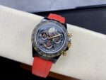 Rolex Daytona By Blaken Skeleton Dial Rubber Strap Red 40mm - Image 4