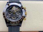 Rolex Daytona By Blaken Skeleton Dial Rubber Strap 40mm