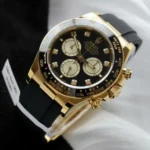 Daytona 126518 40mm Yellow Gold with Black/Diamond Dial - Image 3