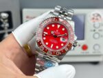 Rolex GMT-Master II Red Dial Calibre 3285 Super Clone Movement 40mm V3 - Image 3