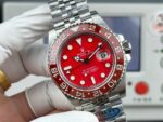 Rolex GMT-Master II Red Dial Calibre 3285 Super Clone Movement 40mm V3 - Image 4