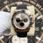 Daytona 126515 40mm Rose Gold/Rubber with Rose Gold Dial