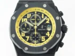 Audemars Piguet Royal Oak Offshore Chronograph Bumble Bee Carbon Black Dial Alligator - Image 2