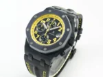 Royal Oak Offshore Bumble Bee Forged Carbon 1:1 JF Best Edition on Leather Strap - Image 3