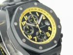 Audemars Piguet Royal Oak Offshore Chronograph Bumble Bee Carbon Black Dial Alligator - Image 5
