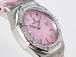 Royal Oak Offshore 33mm SS DRF Best Edition Pink Dial Diamonds Bezel - Image 6