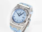 Royal Oak Offshore Ladies 33mm DRF Best Edition Blue Dial Diamonds Bezel - Image 3