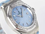 Royal Oak Offshore Ladies 33mm DRF Best Edition Blue Dial Diamonds Bezel - Image 4