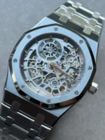 Royal Oak Openworked 16204 SS ZF 1:1 Best Edition Skeleton Dial on SS Bracelet A7124 Super Clone - Image 4