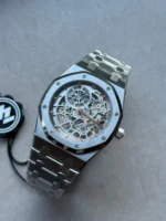 Royal Oak Openworked 16204 SS ZF 1:1 Best Edition Skeleton Dial on SS Bracelet A7124 Super Clone - Image 3
