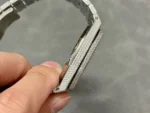 Audemars Piguet Royal Oak 41MM Silver Dial Iced Out 25.25- 15400ST - Image 5
