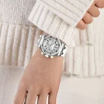 Royal Oak Offshore Stainless Steel White Dial Diamond Bezel - Image 3