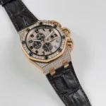 Royal Oak Offshore Chronograph Rose Gold Pave Diamond Dial - Image 2